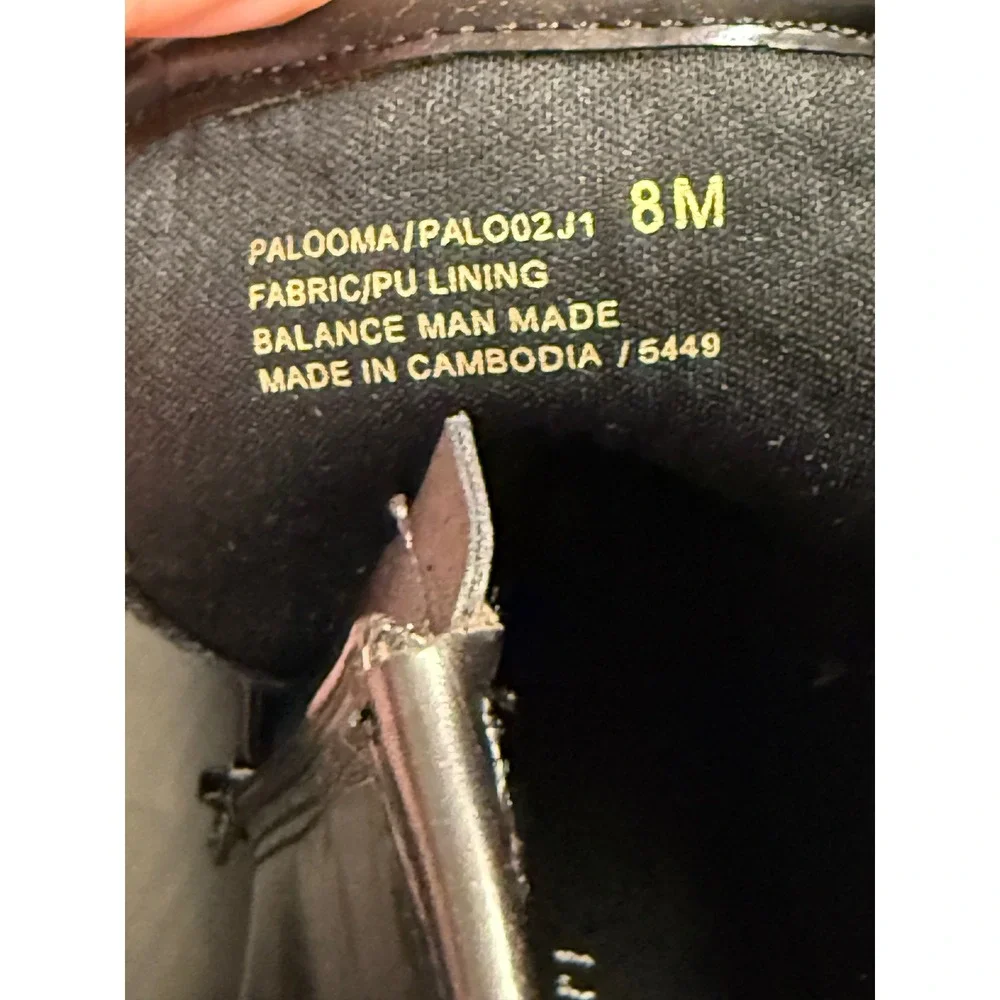 Madden Girl Palooma Black Brown Burnished Combat Boots Womens 8M Whimsygoth - Picture 8 of 9